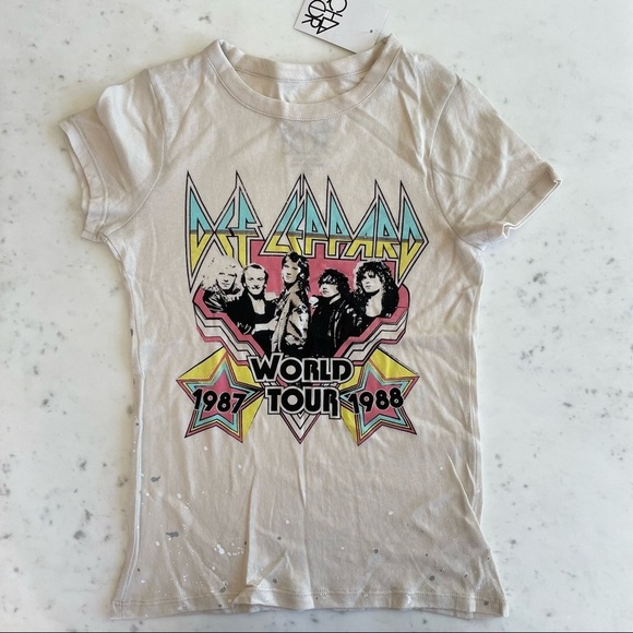 NWT Chaser Metallica World Tour Band Tee - Picture 1 of 4